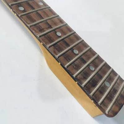 Fender ST Electric Guitar Headstock and Neck-22 Frets-Maple and Rosewood image 4