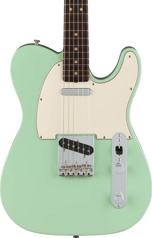 Fender American Vintage II 1963 Telecaster Electric Guitar Rosewood Fingerboard, Surf Green image 1