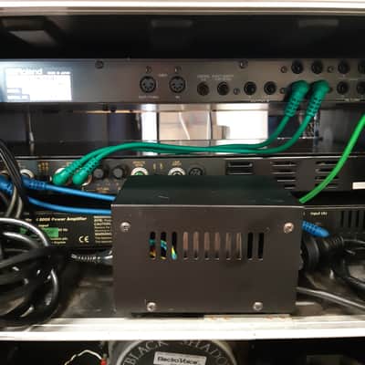 MARSHALL MGP 9001 Valve Preamp VALVESTATE 8008 80W + 80W POWER AMP ROLAND GP-100 FX 4RU SKB CASE 240 VOLT image 7
