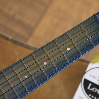 1930's Gretsch G9101 Camp Ukulele Blue Burst + Cool Vintage Case image 9