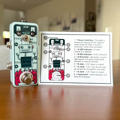 Robot Friend ABY True Bypass AB & Y Switch Utility Pedal image 10