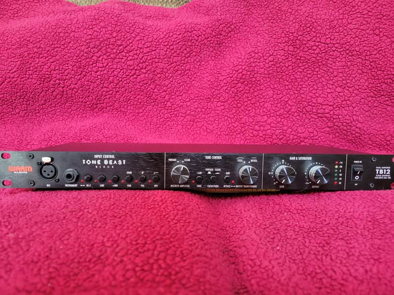 Warm Audio TB12 Tone Beast Black 2020’s - Black image 1