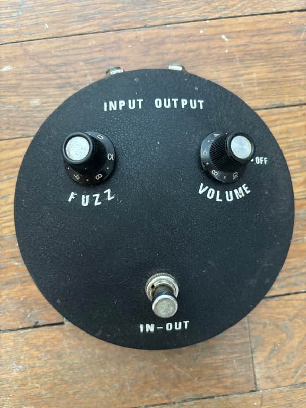 Vintage 1971 Sears Fuzz-Tone Control Pedal Guyatone Fuzzie Crazy Face Fuzz image 1