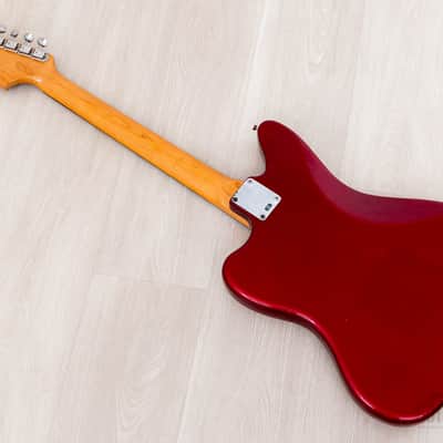 2000 Fender American Vintage '62 Jaguar Yamano, Candy Apple Red w/ Matching Headstock, Case & Tags image 13