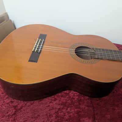 Kiso Suzuki Takeharu Yamamoto G-85 1974 Acoustic Classical Guitar MIJ Japan Cedar Mahogany Japanese Classical image 4