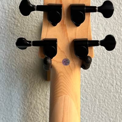 Kala UBASS-SB-LP-FS Solid Body Fretted U-Bass 2023 - Present - Pale Pink image 6