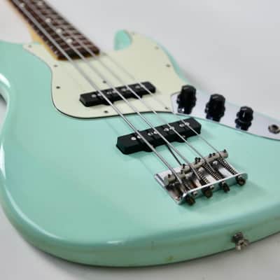 Fender Japan JB62M Pro-Feel Medium Scale Jazz Bass 1993-94 Sonic Blue SBL MIJ image 4