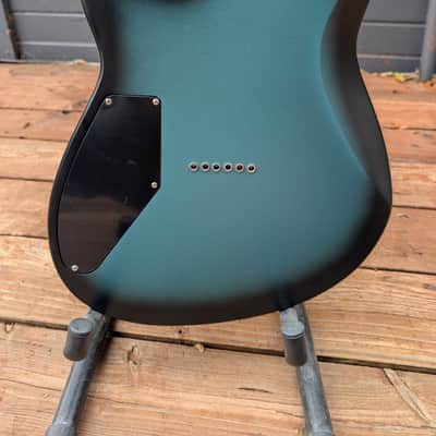 Reverend Billy Corgan Signature Terz - Satin Deep Sea Blue Burst image 3