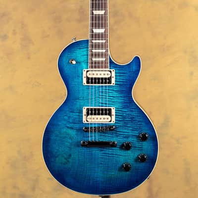 2024 Gibson Les Paul Traditional Pro V Ocean Water Perimeter image 3