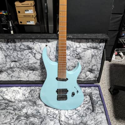 Balaguer Diablo Retro 27-fret 2023 - Cerulean Blue image 1