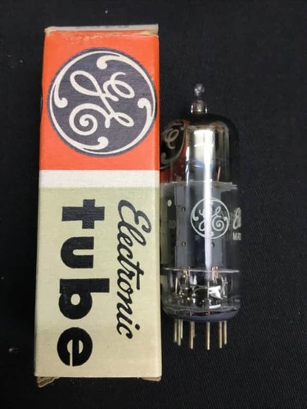 GE 6463 NOS NOB Dual Triode Vintage VACUUM TUBE Vintage TESTED USA 7.4527-D image 1