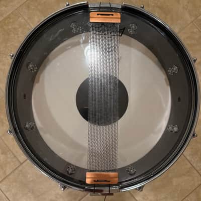 Clevelander 3.5" x 13" ultra heavyweight brass snare drum, heavy & solid image 9