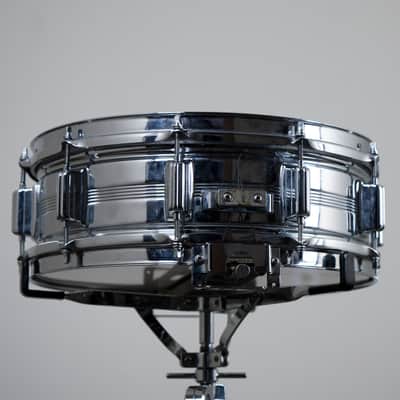 1960s Rogers Dynasonic Steel Snare - 14x5" image 4