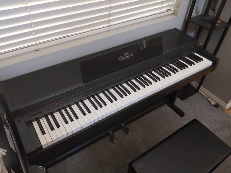 Yamaha CLP-50 Clavinova Digital Piano Keyboard 1986 Black | Reverb