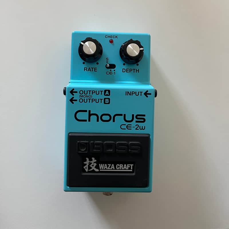 Boss CE-2W Chorus Waza Craft 2016 - Present - Blue image 1