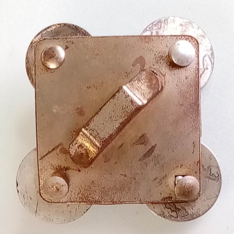 40s Slingerland Chrome Mount Ride Tom Shell/Bass Drum Rail 40s…