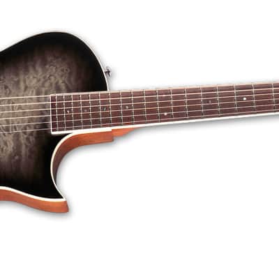 ESP LTD TL-6 QM Charcoal Burst (LTL6QMCHB) image 3