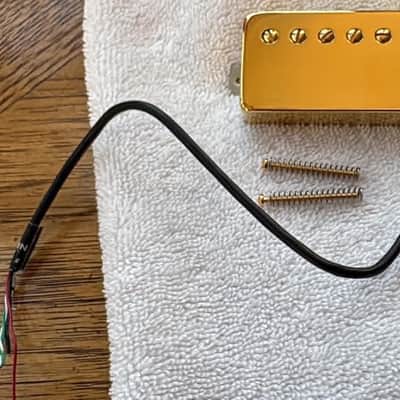 Bare Knuckle Mule neck pickup - Gold plated image 7