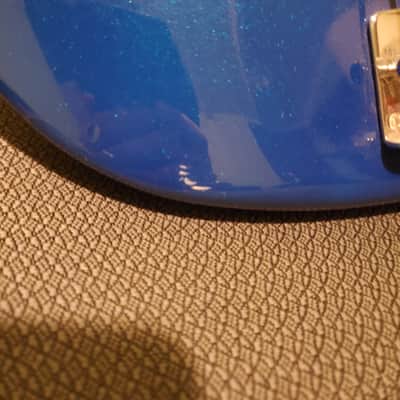Yamaha TBRX174 4-String Electric Bass  Metallic Blue image 3