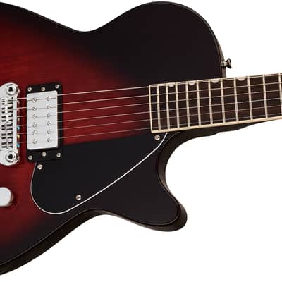 Gretsch Electromatic Jet Club 1 Pickup Rosewood FB Claret Burst image 4