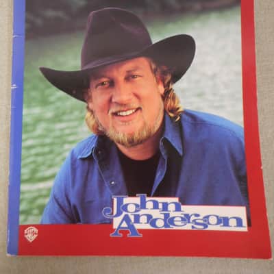 Vintage John Anderson "Country 'til I Die" Songbook 1995 image 1