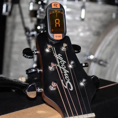 ChromaCast CC-440 Series Chromatic Guitar Tuner, Sunset Orange image 10