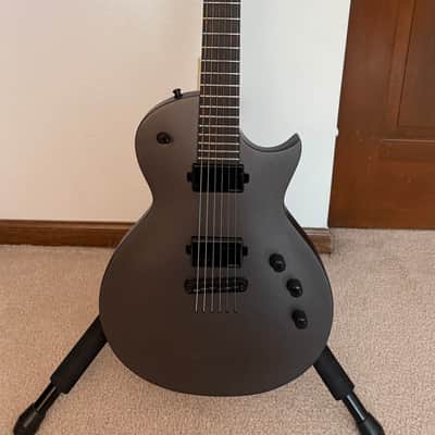 ESP LTD EC-1000 Baritone - Charcoal Metallic Satin image 1