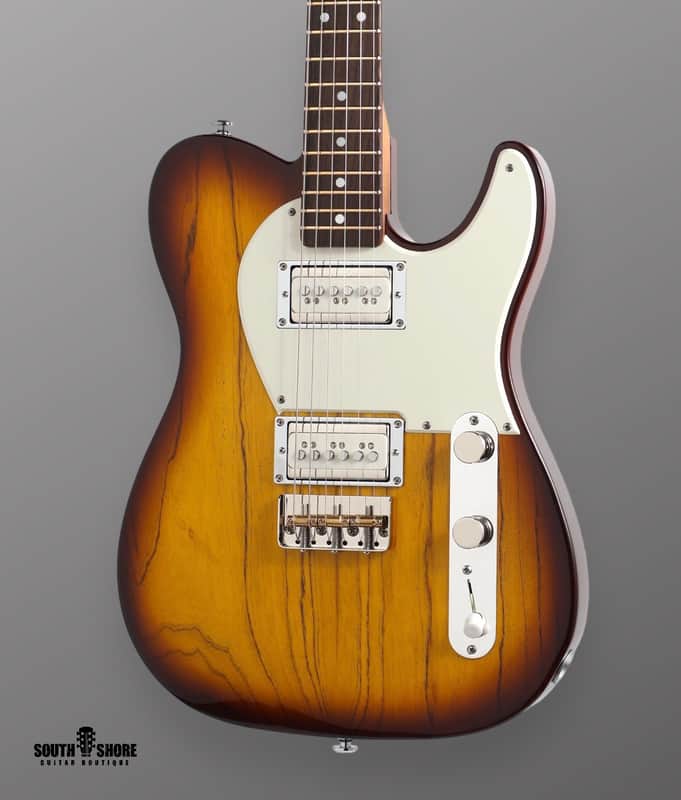 CP Thornton Classic II w/ Dynasonic Pickups - 2-Tone Burst with Enhanced Grains. NEW (Authorized Dealer) image 1