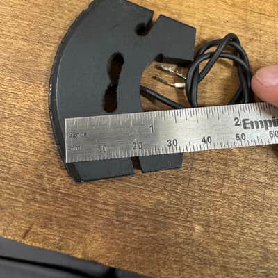 Barbera 6 String Violin Bridge Pickup Used Tested Working image 8