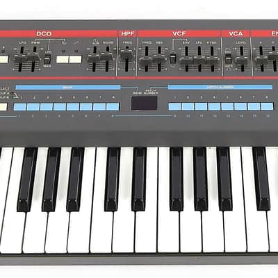 1985 Roland Japan Juno-106 Programmable Polyphonic Synthesizer Synth w/ Case image 2