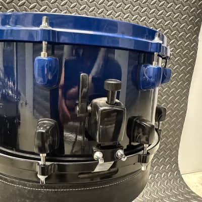 ddrum Dominio 13” x 7” Maple Snare Drum Black / Blue fade Die Cast Hoops image 5