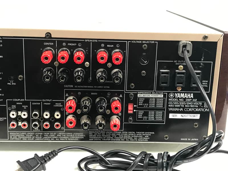 Yamaha DSP-A2 Natural Sound AV Amplifier | Reverb