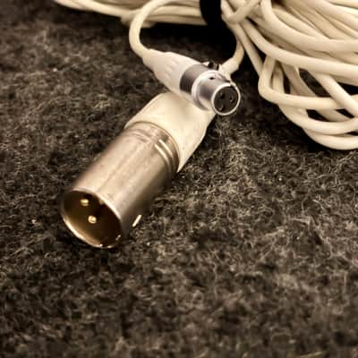 Audix M1255B-W Miniature Cardioid Condenser Microphone w internal amp and RFI 25ft mini XLR to XLR cable image 5