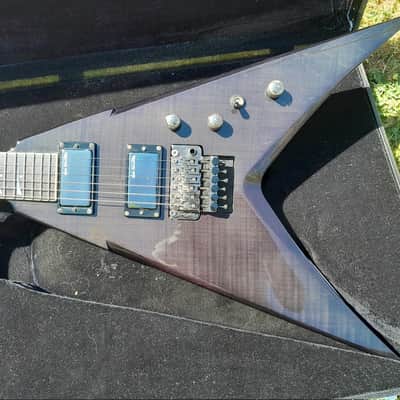Dean DCR Dave Mustaine VMNT Floyd Trans Black (only 50 ever produced) + hardcase image 1