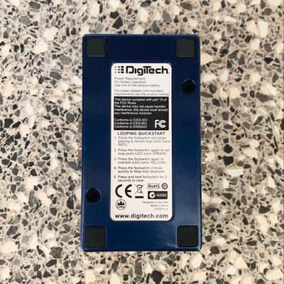 DigiTech JamMan Express XT Compact Stereo Looper 2010s - Blue image 7