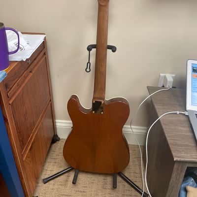 Custom Semi-Hollow Tele Style Tele Style 2021 Magenta image 4