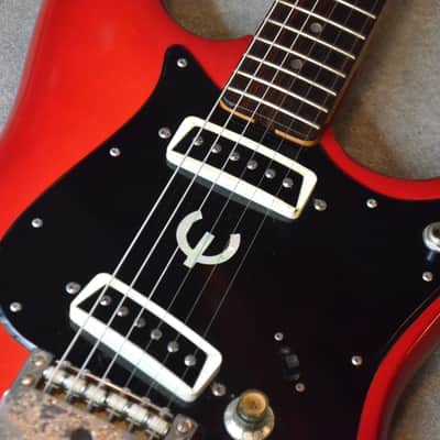 Epiphone ET-270 = real vintage 1970 Japanese guitar * classic garage guitar sounds * the same model was used by Kurt Cobain & Billy Idol * very rare made in japan * affordable vintage collector * Bild 5