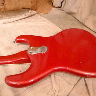 Mosrite Model 88 1988 Sparkle Red image 13