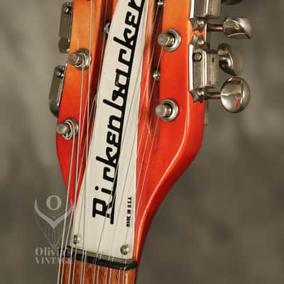 1967 Rickenbcaker 450/12 string Fireglo image 8