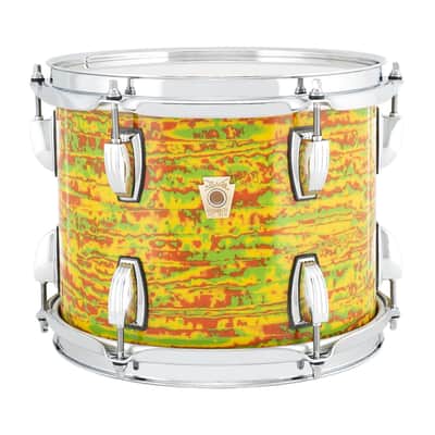 Ludwig *Pre-Order* Classic Maple 8x10" Citrus Mod Rack Tom Tom Drum Atlas Mount | Made in the USA | Special Order | Authorized Dealer image 1