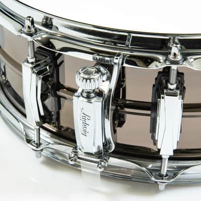 Ludwig Black Beauty 5x14 10-lug Snare Drum image 6