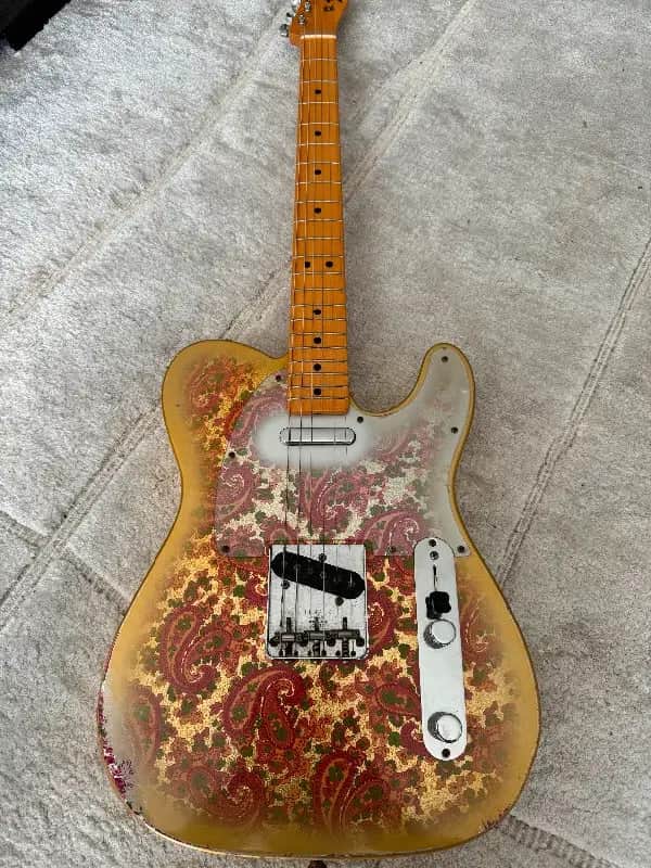 Fender Custom Shop 69 Telecaster Paisley Dale Wilson Masterbuilt image 1