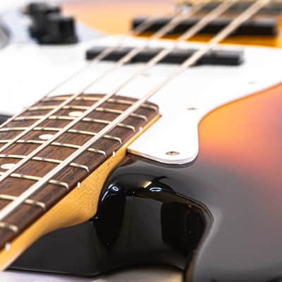 1993 MIJ Fender Jazz Bass Tobacco Sunburst w/ Rosewood Fretboard, Gigbag - Versatile Classic image 5