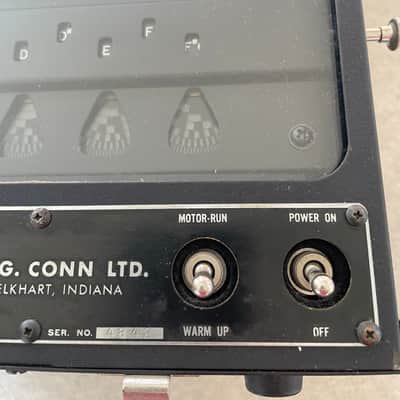 Conn Strobotuner 6T5 1950's - Black image 16
