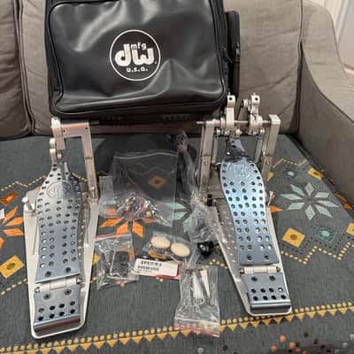 DW DWCPMDD2 Machined Direct Drive Double Bass Drum Pedal 2020s - Gray image 11