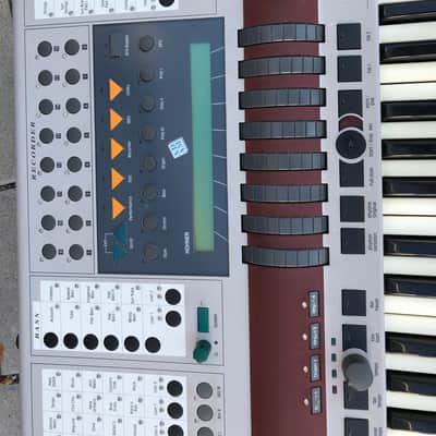 Hohner ADAM 1994 Grey Vintage Keyboard Synthesizer by Waldorf Germany super RARE image 2