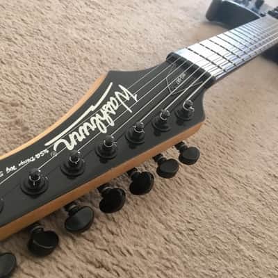 Washburn WG-587 7-strings black 7 string image 2