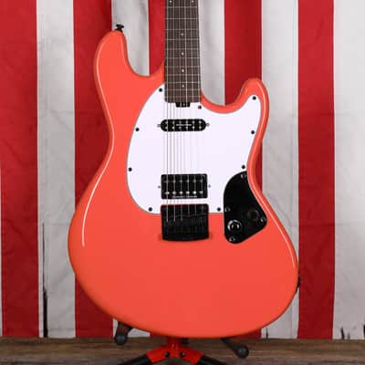 Sterling Fluff Signature Stingray Guitar - Rula Thumb Red image 1