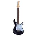 Yamaha PAC012 Pacifica Double Cutaway Electric Guitar, Black