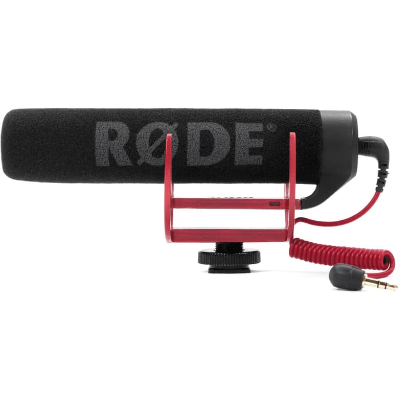 RODE RODVMGO VideoMic GO Lightweight On-Camera Shotgun Mic image 1